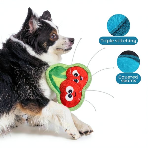 Outward Hound Plush Dog Toy Durable Chew Resistant Squeaker-3