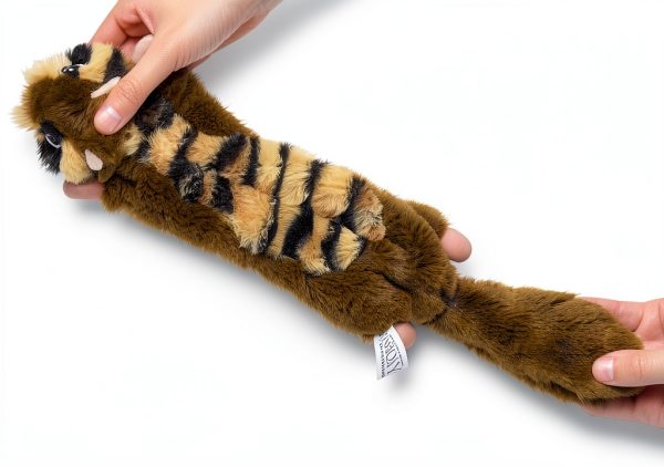 SHARLOVY Dog Squeak Toys Plush Crinkle No Stuffing Small-1