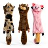 SHARLOVY Dog Squeak Toys Plush Crinkle No Stuffing Small-4