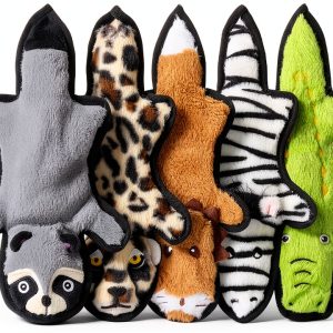 SHARLOVY Durable Dog Chew Toys Squeaky Crinkle Pet Supplies-0