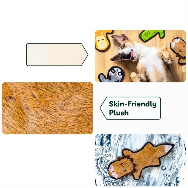 SHARLOVY Durable Dog Chew Toys Squeaky Crinkle Pet Supplies-3