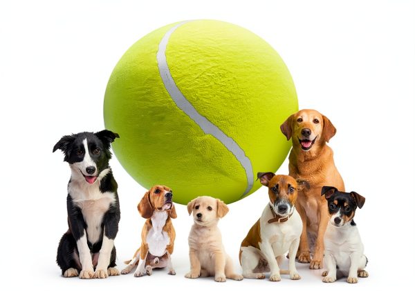 Banfeng Giant Tennis Ball Dog Toy Natural Rubber Exercise-2