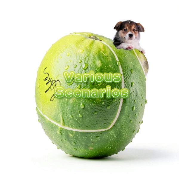 Banfeng Giant Tennis Ball Dog Toy Natural Rubber Exercise-3
