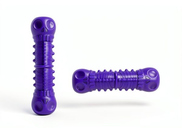 ZIKATON Dog Chew Toy Natural Rubber Squeaker-5