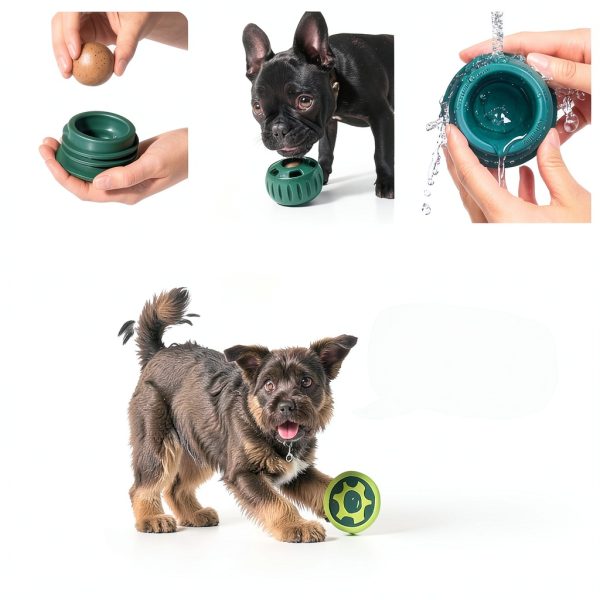 Pupsicle Dog Chew Toy Natural Rubber Woof-3