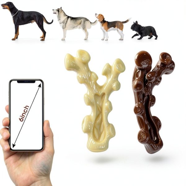 Dog Chew Toy BrandX Nylon Stick Durable Design-1