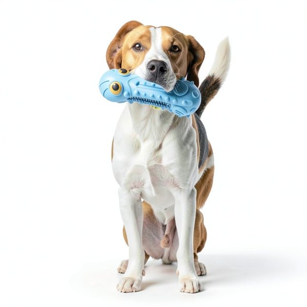 Dog Chew Toy ZIKATON Natural Rubber Squeaker-2
