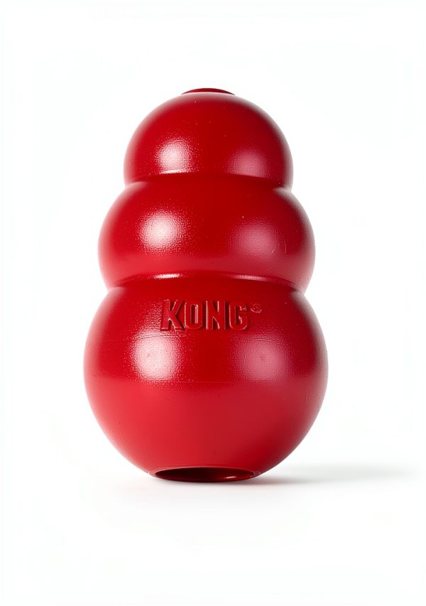 KONG Classic Dog Chew Toy Red Rubber Durable-3