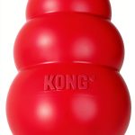 KONG Classic Dog Chew Toy Red Rubber Durable-0