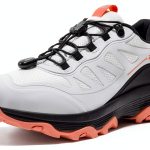 Women's Waterproof Hiking Sneakers by NORTIV 8 Grey Pink Size 9.5-0