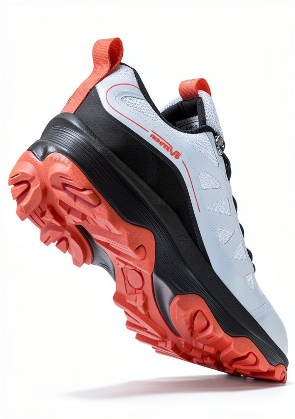 Women's Waterproof Hiking Sneakers by NORTIV 8 Grey Pink Size 9.5-3