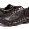 KEEN Women's Hiking Shoe Leather Sneaker with High Traction Outsole-6
