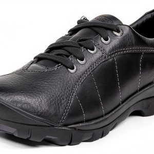 KEEN Women's Hiking Shoe Leather Sneaker with High Traction Outsole-0
