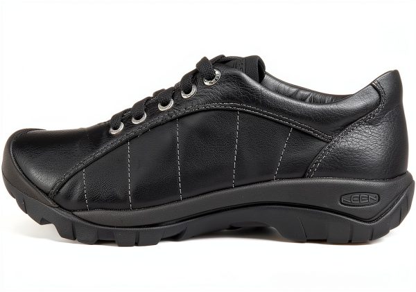 KEEN Women's Hiking Shoe Leather Sneaker with High Traction Outsole-7
