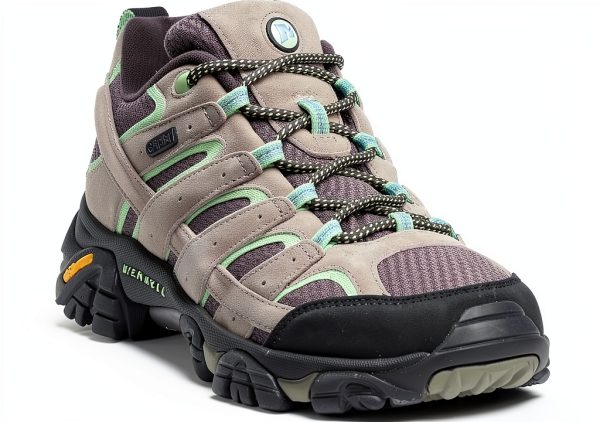 Merrell Women's Hiking Shoes J06020 Waterproof Leather Mesh Shoes-4