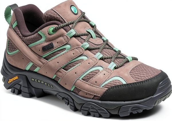 Merrell Women's Hiking Shoes J06020 Waterproof Leather Mesh Shoes-1