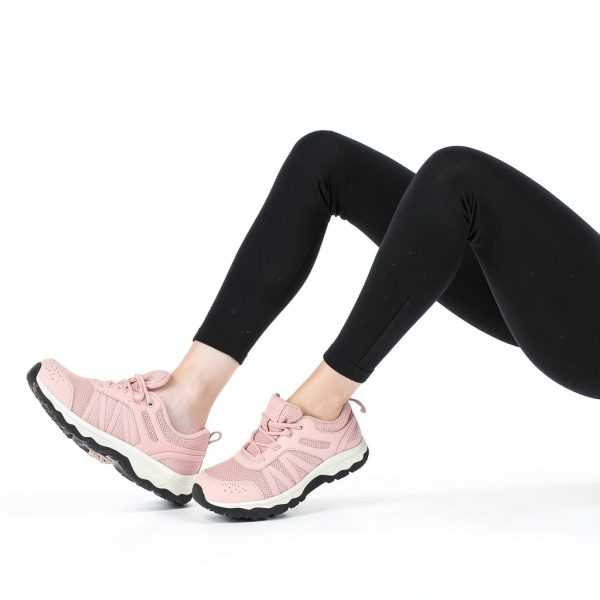 Women's Waterproof Hiking Shoes - TrailPro 7.5 Pink/Black Size Options-5