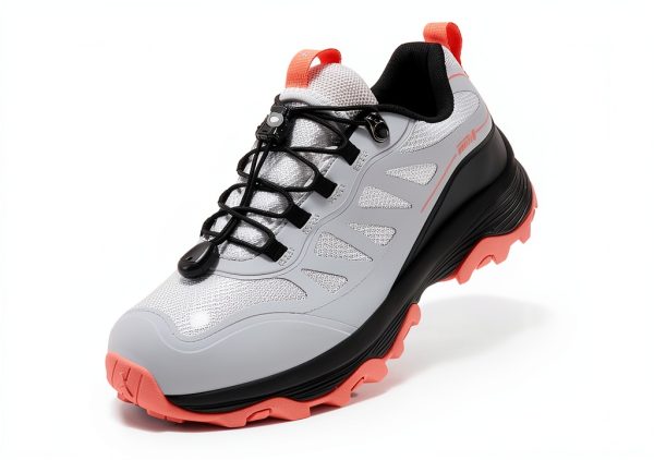 Women's Waterproof Hiking Sneakers by NORTIV 8 Grey Pink Size 9.5-2