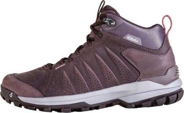 Oboz Women's Sypes Mid Leather B-Dry Waterproof Hiking Shoe-0