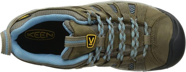 KEEN Voyageur Women's Hiking Shoes Brindle/Alaskan Blue Size 7-4