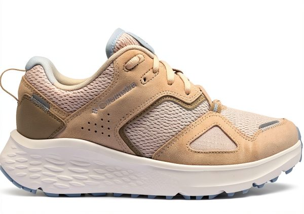 Columbia Women's Bethany Sneakers Hiking Shoes Cloud Grey Pink Haze-5