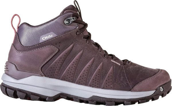 Oboz Women's Sypes Mid Leather B-Dry Waterproof Hiking Shoe-4