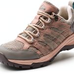 NORTIV 8 Women's Hiking Shoes Lightweight Breathable Mesh Walking Sneakers Outdoor Work Shoes Wander-0