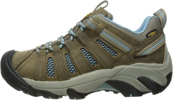 KEEN Voyageur Women's Hiking Shoes Brindle/Alaskan Blue Size 7-6