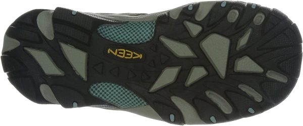 KEEN Voyageur Women's Hiking Shoes Brindle/Alaskan Blue Size 7-3