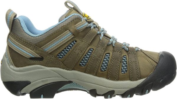 KEEN Voyageur Women's Hiking Shoes Brindle/Alaskan Blue Size 7-5