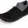 Barefoot Five-Toed Fitness Shoes Black Hiking Sneakers Zero-Drop-0