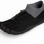 Barefoot Five-Toed Fitness Shoes Black Hiking Sneakers Zero-Drop-0