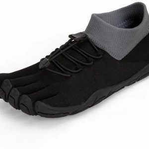 Barefoot Five-Toed Fitness Shoes Black Hiking Sneakers Zero-Drop-0