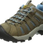 KEEN Voyageur Women's Hiking Shoes Brindle/Alaskan Blue Size 7-0